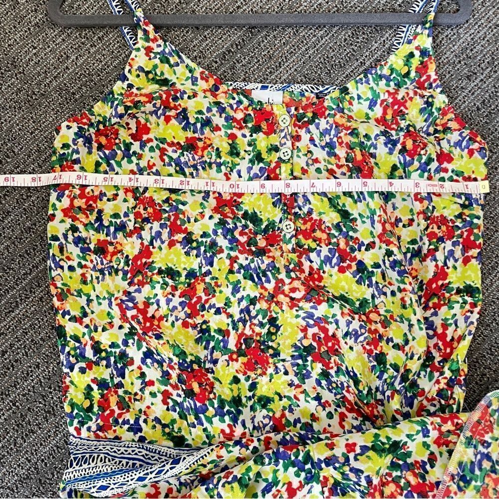 CAbi Yacht Cruise Fiesta Multicolor Sleeveless Romper M‎ - Picture 3 of 16